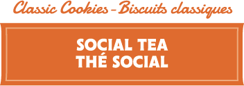 Biscuits classiques - Thé Social emballage de 4