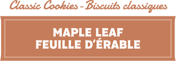 Classic cookies - Maple Leaf